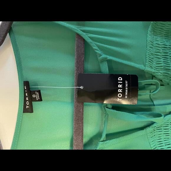 Torrid Green dress - Picture 3 of 5